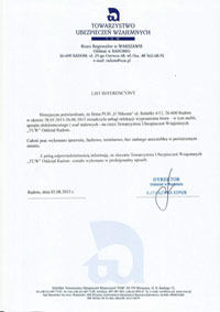 referencje transport