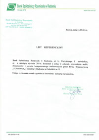 usługi transportowe radom